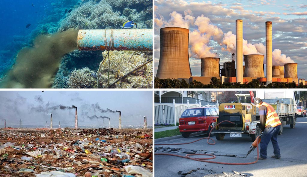 What is Pollution, What are Different types of Pollution | TutorReal